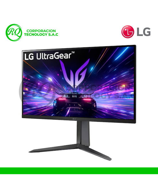 MONITOR LG 27 LED 27GS65F, 1920x1080, GAMING, IPS, FHD, 180HZ/1MS, HDMI, DP, HDR10, FreeSync