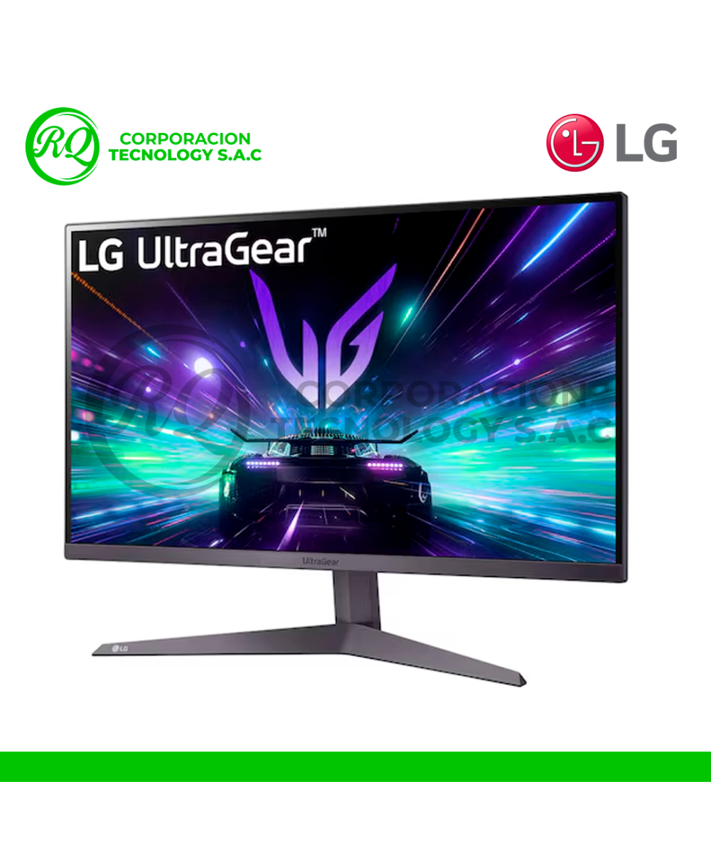 MONITOR LG 27" LED 27GS50F-B FHD UltraGear 180HZ/ 1MS MBR HDR10.