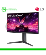 MONITOR LG GAMING LED 24" 24GS65F-B ULTRAGEAR 1920x1080 HDMI 180HZ/ 1MS HDMI, DP, AMD FREESYNC/COMPATIBLE NVIDIA G-