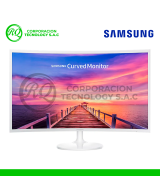 MONITOR SAMSUNG LED CURVO 1920X1080 LC27F391FHNXZA 60HZ/ 4MS 1800R WHITE FHD/ HDMI/ VGA/ 27