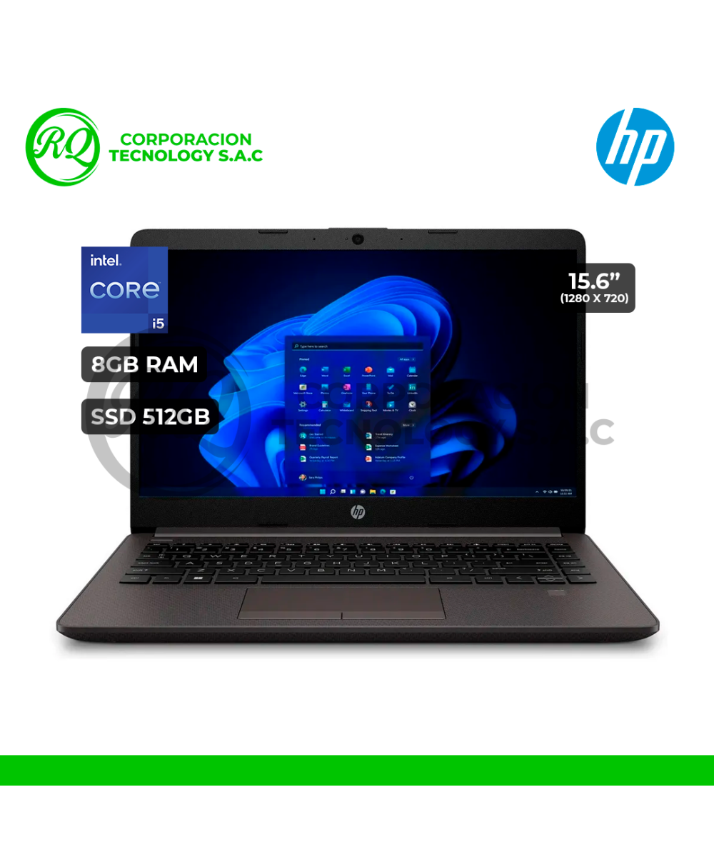 LAPTOP HP 250 G10 CORE I5-1334U, 8GB, SSD512GB, 15.6 FHD FREE, 9E4Y4LT#ABM.