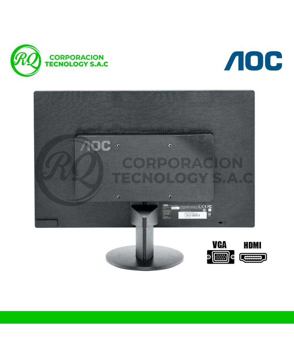 MONITOR AOC 21¨ LED E2270SWHN (1920X1080) HDMI VGA