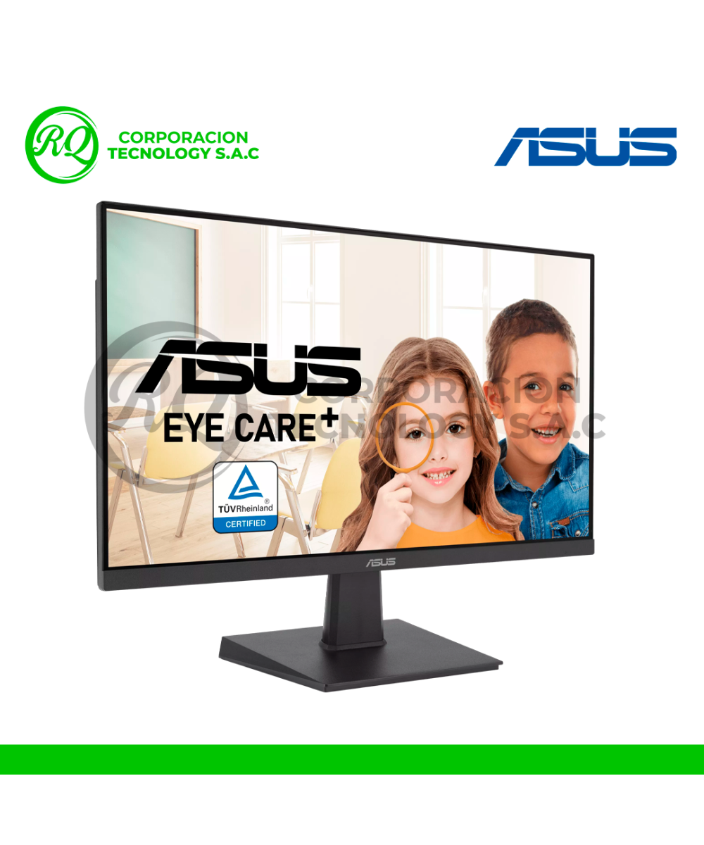 MONITOR GAMING ASUS EYE CARE VA24EHF, 23.8" IPS, FHD, 100HZ, 1MS. 1920X1080 HDMI (PN:90LM0560-B031B0)