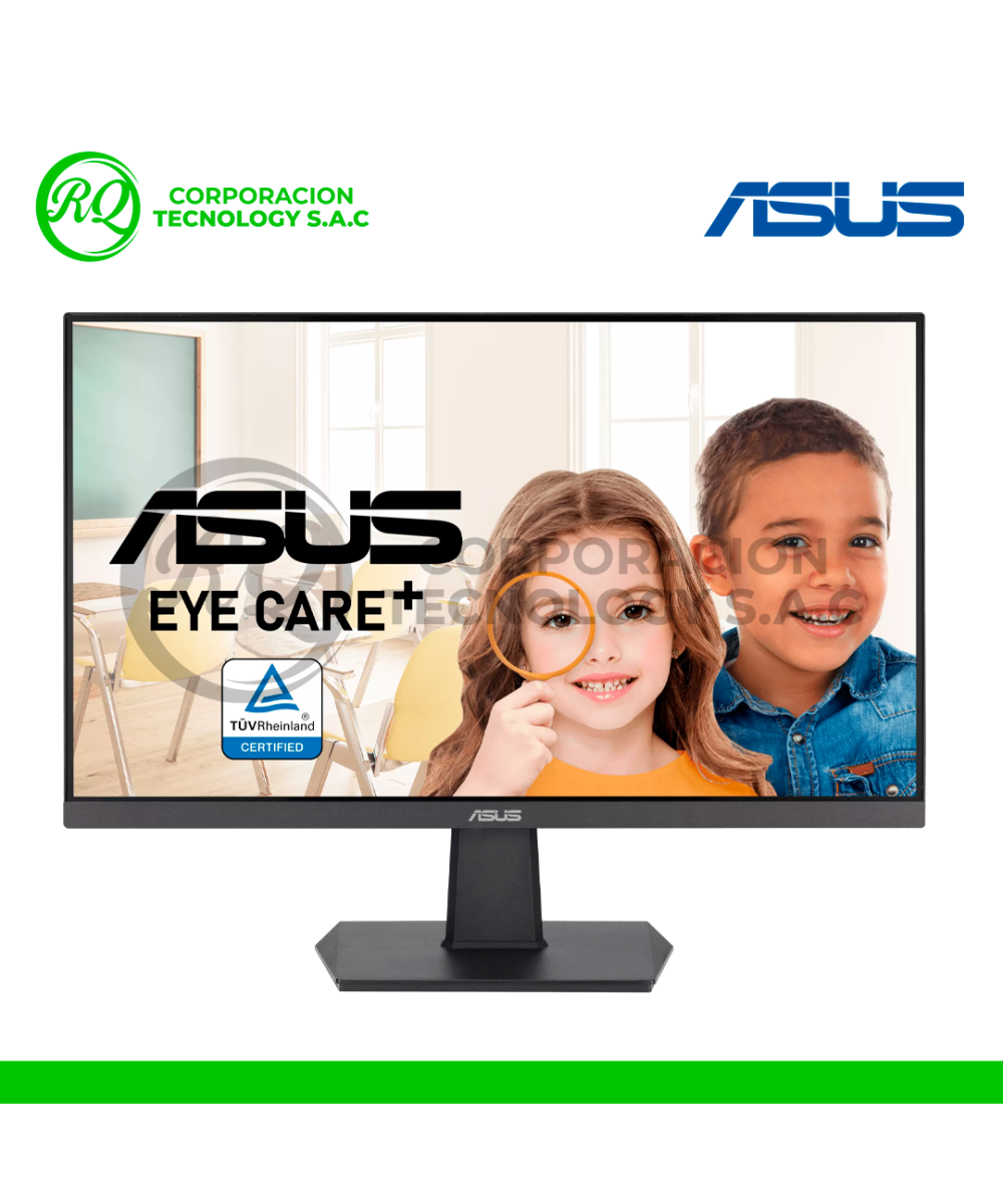 MONITOR GAMING ASUS EYE CARE VA24EHF, 23.8" IPS, FHD, 100HZ, 1MS. 1920X1080 HDMI (PN:90LM0560-B031B0)