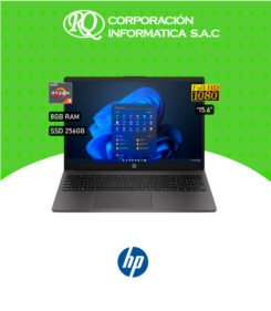 LAPTOP HP 255 G10, AMD RYZEN 3 7320U, 8GB, 256GB SSD P. 15.6" LED, FreeDos (BF9X1AT#ABM)